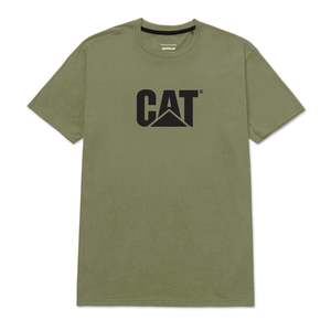 CAT Original Fit Logo Tee - Marshland