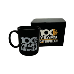 Centennial: CAT 100 Year Ceramic Mug