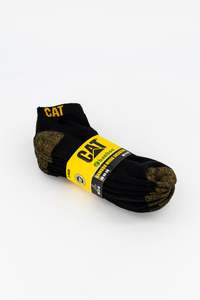 CAT 5-PACK BAMBOO ANKLE SOCKS