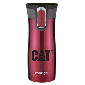 Accessories: CAT AUTOSEAL Travel Mug - Watermelon