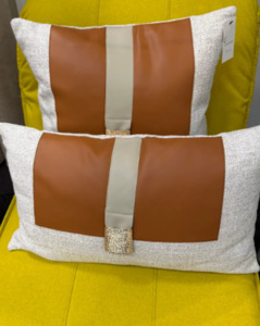 Square and tan lines rectangle design