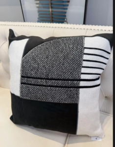 Products: Black,grey, white square cushion