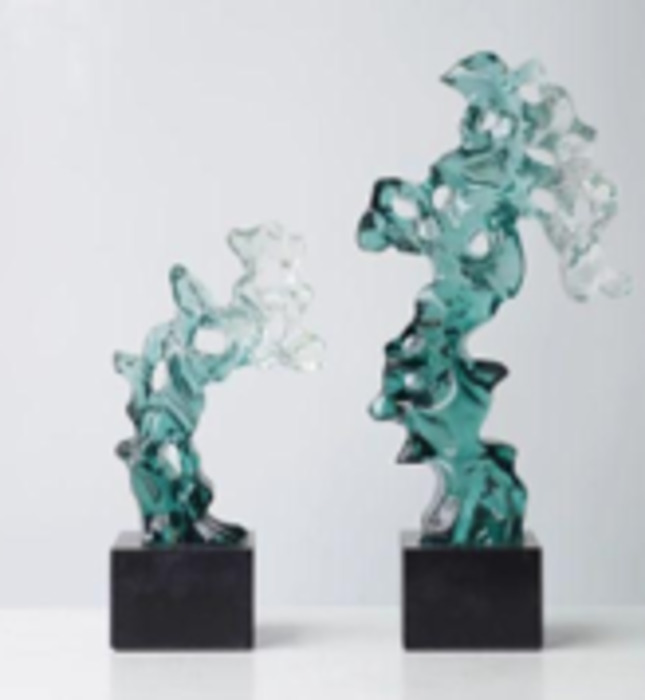 Marble Resin Green Decor