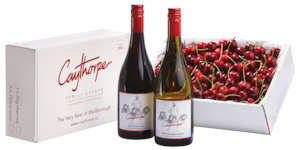 Gift pack: Gift box - Cherries and Wine