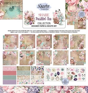 3Quarter Designs - Share Positivi-Tea Collection