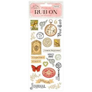 Stamperia - Create Happiness Rub On's