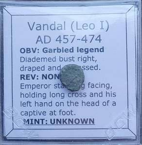 #e382# Pseudo-Imperial coin under Leo I from 457-474 AD