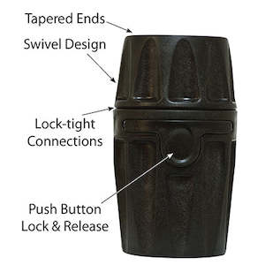 FLASS CUFF 2" MALE & FEMALE