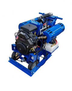 Carpet Machines: AMTEX PROWLER 3033 TRUCK MOUNT CARPET CLEANER 27HP