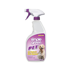Carpet: SIMPLE GREEN PET ANTI-BACTERIAL STAIN REMOVER 650ML