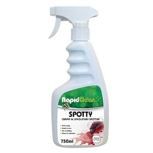 Carpet: RAPID CLEAN SPOTTY CARPET/UPHOLSTERY SPOTTER 750MLcs