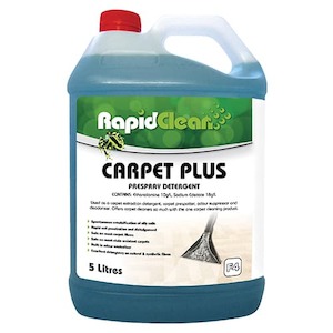 Carpet: RAPID CLEAN CARPET PLUS SHAMPOO 5L