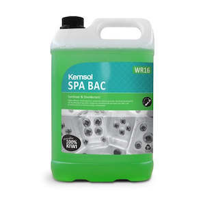 KEMSOL SPA BAC SANITISER & DISINFECTANT 5L