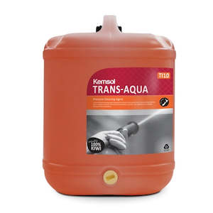 Exterior: KEMSOL TRANS-AQUA PRESSURE CLEANING AGENT