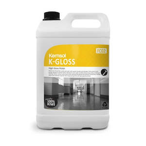 Floor Care: KEMSOL K-GLOSS FLOOR POLISH