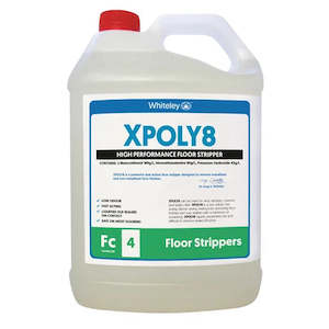 WHITELEY XPOLY8 FLOOR STRIPPER 5L (CARTON 3PC)