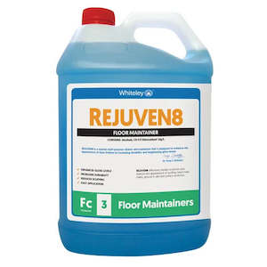 Floor Care: WHITELEY REJUVEN8 FLOOR MAINTAINER 5L (CARTON 3PC)
