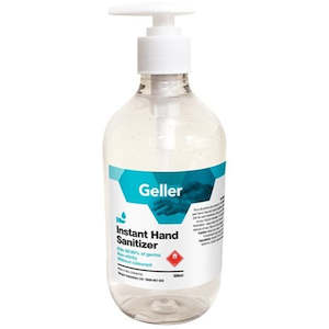 Hand Sanitiser: GELLER SOFTEX HAND SANITISER | 500ML