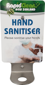 Hand Sanitiser: RAPID DISPENSING WALL BRACKET