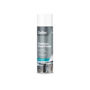 GELLER STAINLESS STEEL CLEANER AREOSOL CAN 500ML
