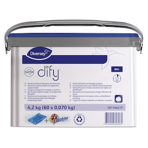 Textile: SUMA DIFY 6 IN 1 SOLUBLE DISH WASH SACHET