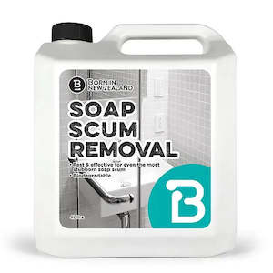 Washroom: BORN SOAP & SCUM REMOVAL