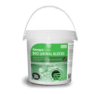 Washroom: KEMSOL BIO URINAL BLOCKS 4KG