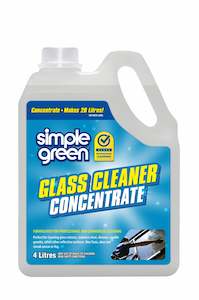 Window: SIMPLE GREEN GLASS CLEANER CONCENTRATE 4L