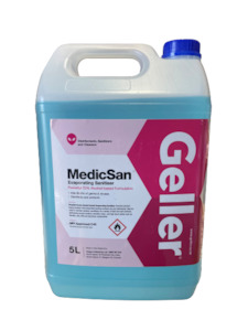 Window: GELLER MEDICSAN EVAPORATING SANITISER | 5LTR
