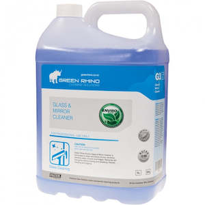 Window: GREEN RHINO® ENVIRO GLASS & MIRROR CLEANER 5L