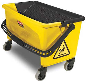 Rubbermaid HYGEN Microfibre Press Wring Bucket