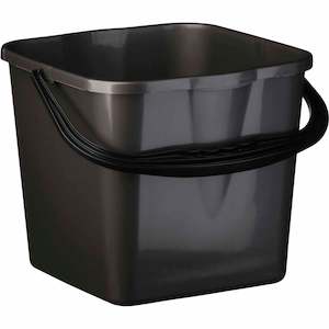 Bucket Caddy: SQUARE BUCKET ASSORTED COLOURS | 12L
