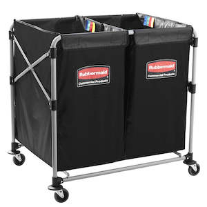 RUBBERMAID COLLAPSIBLE X CART | MULTISTREAM 2X150L