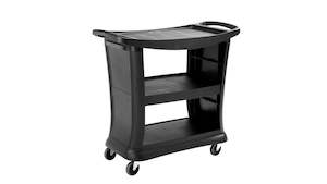 Janitor Trolleys: RUBBERMAID EXECUTIVE SERVICE CART