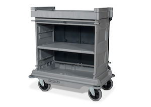 Janitor Trolleys: NUMATIC NU-KEEPEER HOUSE KEEPING TROLLEY