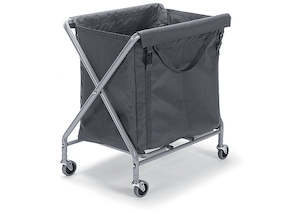 Janitor Trolleys: NUMATIC FOLDING LAUNDRY TROLLEY