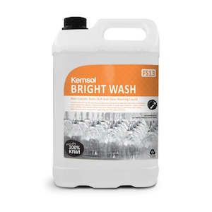Window Cleaning: KEMSOL BRIGHT WASH AUTO-DISH & GLASS WASHING LIQUID