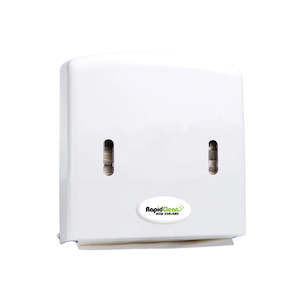 Hand Towel: RAPIDCLEAN ENTICE MINI SLIM MULTIFOLD DISPENSER (120679)