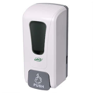 Soap: SABCO PLASTIC FOAM SOAP DISPENSER 1000ML