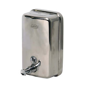 Soap: SABCO STAINLESS STEEL SOAP DISPENSER 1000ML