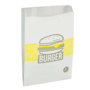 Takeaway Containers: GREEN CHOICE BURGER BAG CARTON 500PC