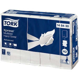 TORK H2 XPRESS MULTIFOLD SLIMLINE HAND TOWEL | 1PLY 185SHEET X 21 CARTON