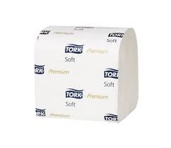 Toilet Paper Paper: TORK SOFT FOLDED TOILET PAPER T3 | 2PLY 252SHEET x 30 CARTON