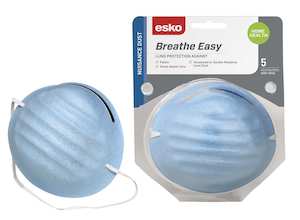 Masks: ESKO BREATHE EASY NUISANCE DUST MASK | 5PK