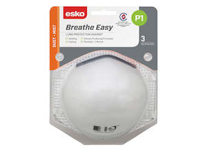 ESKO BREATHEEASY P1 NON-VALVED MASK | 3PC