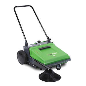 Walk Behind Sweeper Machines: RAPID CLEAN IPC 510M PUSH SWEEPER