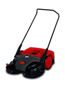 Walk Behind Sweeper Machines: HAAGA SWEEPER 677 BATTERY PROFI WITH ISWEEP
