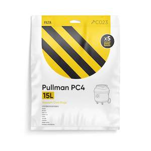 PULLMAN PC4.0 MICROFIBRE VACUUM CLEANER BAGS 5PC