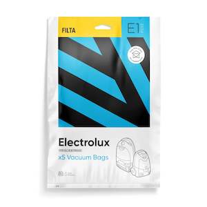 Bags: E1 - FILTA ELECTROLUX SMS MULTI LAYERED VACUUM BAGS 5 PK