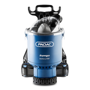 Backpack: PACVAC SUPERPRO GO BATTERY BACKPACK VACUUM